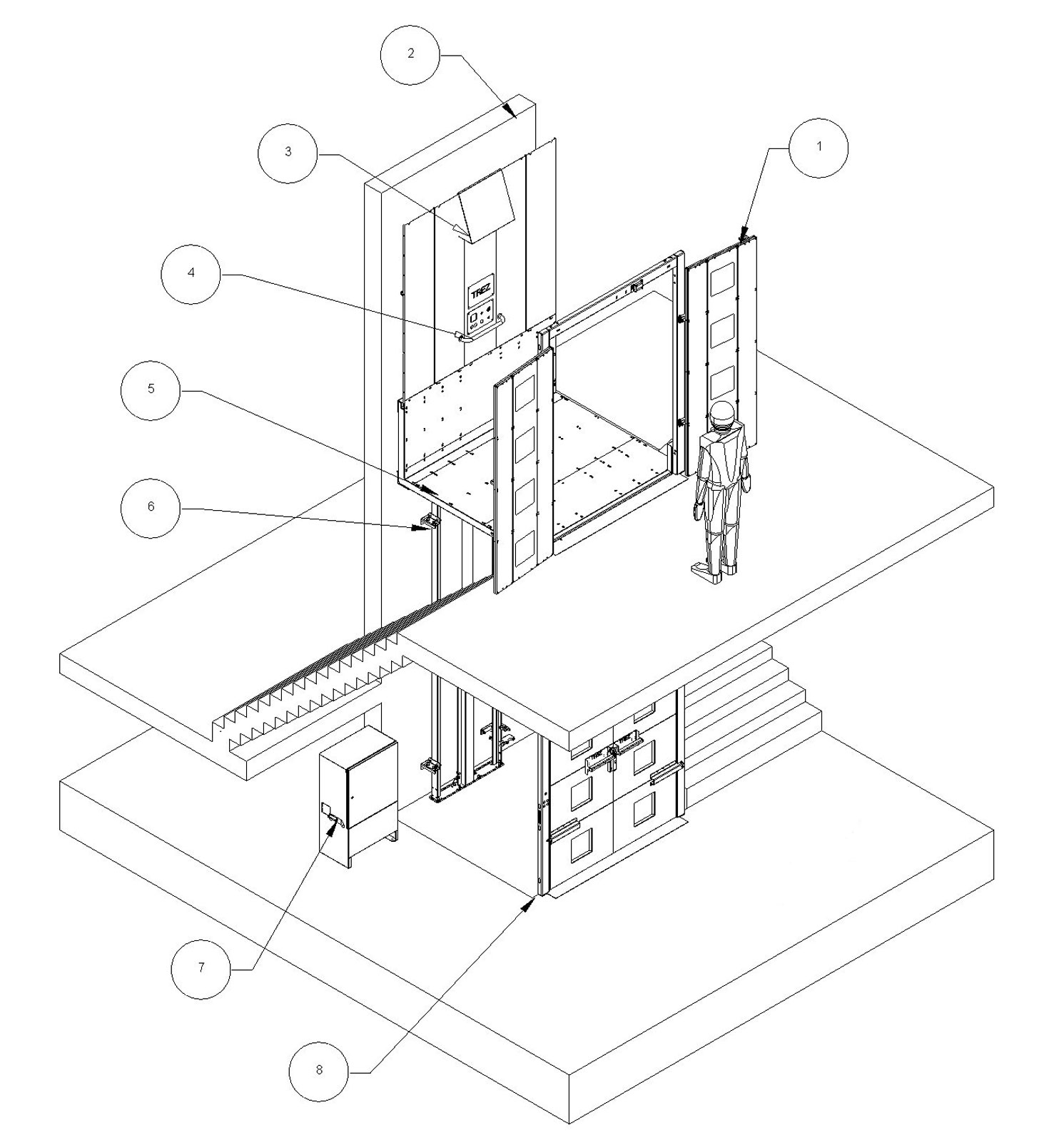 Goederenlift - TC O