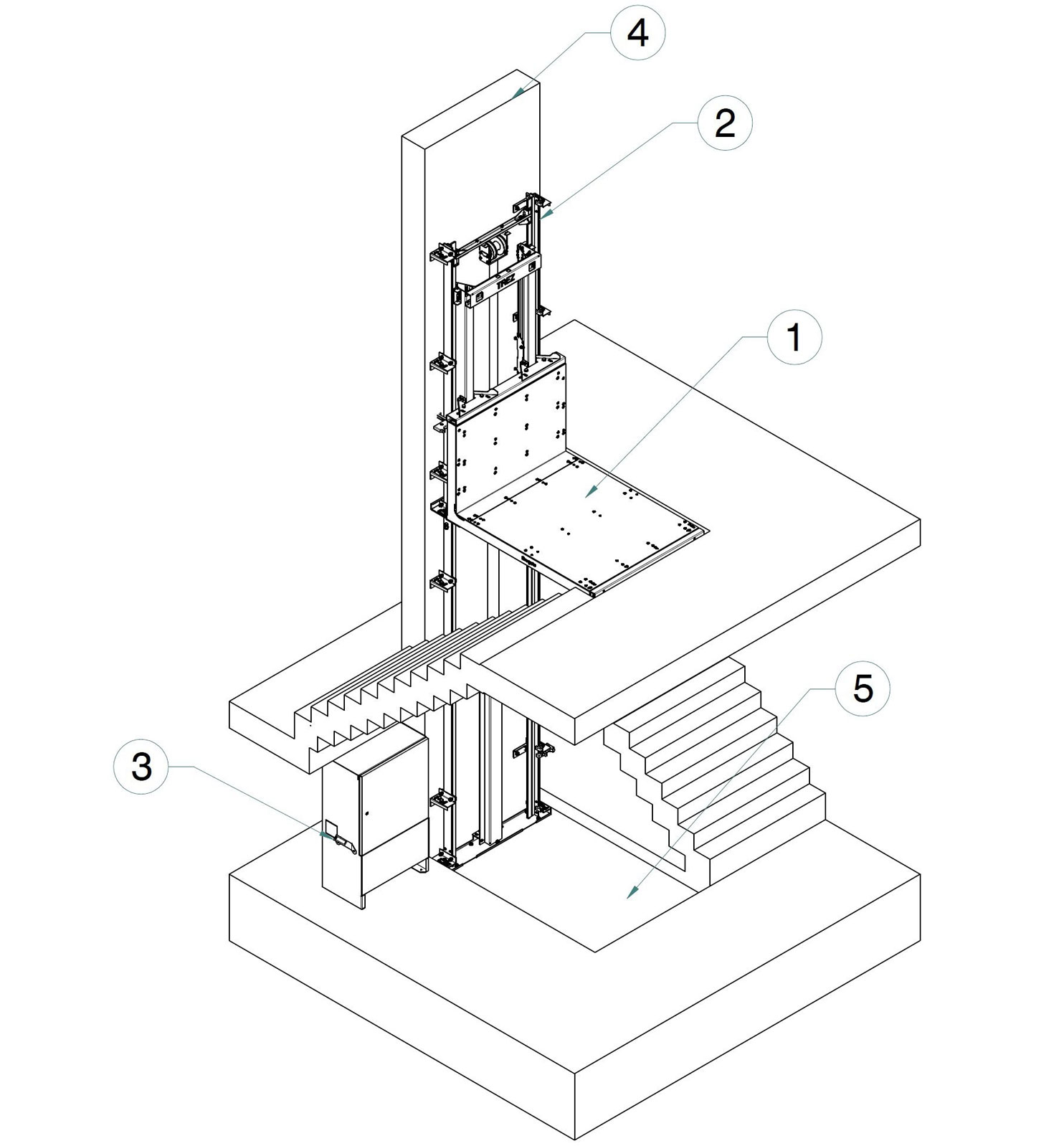 Goods lift - TC