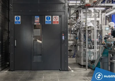 Bedieningspaneel goederenlift met veiligheidsvoorzieningen 3 stops bediening